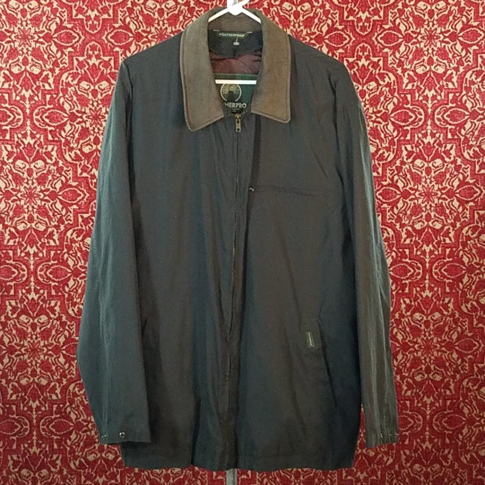 WEATHERPROOF green jacket XL 🗓️